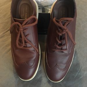 Cole Haan brown leather dress shoes sz 6